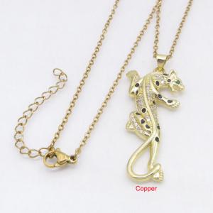 Copper Necklace - KN301268-TJG