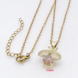 Copper Necklace - KN301272-TJG