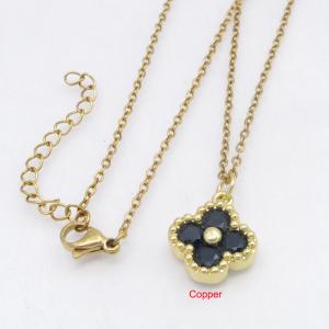 Copper Necklace - KN301276-TJG