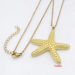 Copper Necklace - KN301280-TJG