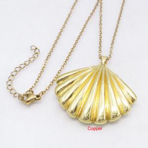 Copper Necklace - KN301281-TJG