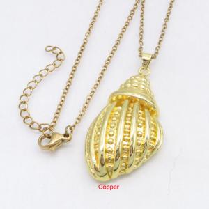 Copper Necklace - KN301285-TJG