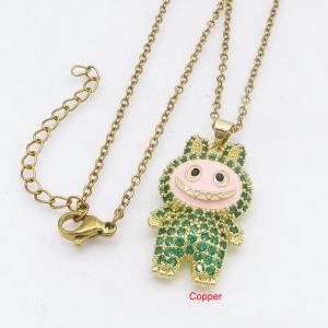 Copper Necklace - KN301292-TJG