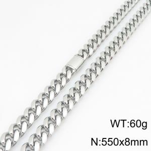 Stainless Steel Necklace - KN301339-ZLY