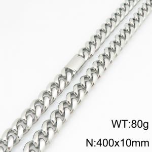 Stainless Steel Necklace - KN301352-ZLY