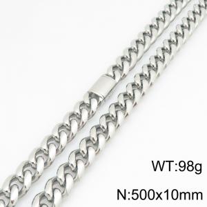 Stainless Steel Necklace - KN301354-ZLY