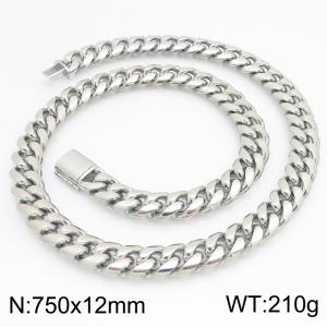 Stainless Steel Necklace - KN301375-ZLY