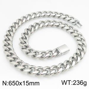 Stainless Steel Necklace - KN301389-ZLY