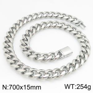 Stainless Steel Necklace - KN301390-ZLY