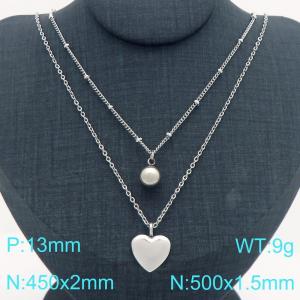 Stainless Steel Necklace - KN301516-Z