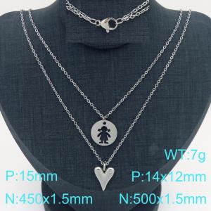 Stainless Steel Necklace - KN301561-Z