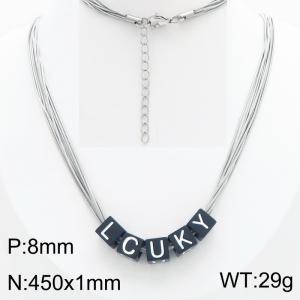 Stainless Steel Necklace - KN301583-Z