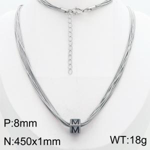 Stainless Steel Necklace - KN301590-Z