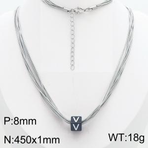 Stainless Steel Necklace - KN301595-Z