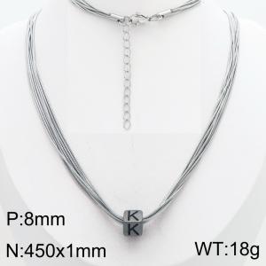 Stainless Steel Necklace - KN301598-Z