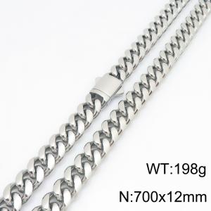 Stainless Steel Necklace - KN301646-ZLY