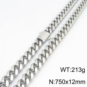 Stainless Steel Necklace - KN301647-ZLY