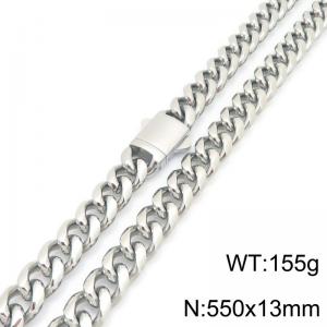 Stainless Steel Necklace - KN301650-ZLY