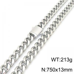 Stainless Steel Necklace - KN301654-ZLY