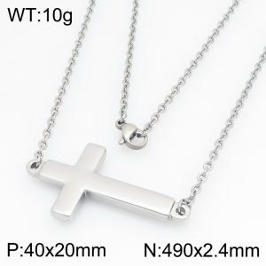 Stainless Steel Necklace - KN302003-Z