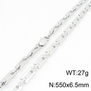 Stainless Steel Necklace - KN302059-Z