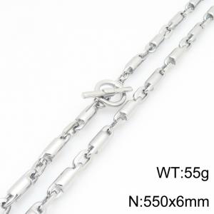 Stainless Steel Necklace - KN302139-Z
