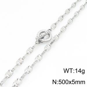 Stainless Steel Necklace - KN302144-Z