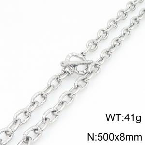 Stainless Steel Necklace - KN302156-Z