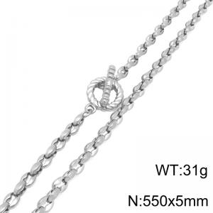 Stainless Steel Necklace - KN302162-Z