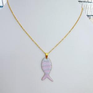 SS Gold-Plating Necklace - KN302233-SXSJ