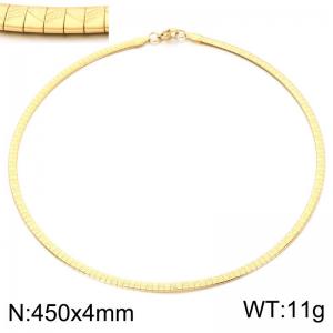 Stainless steel collar suitable for daily jewelry wear - KN302526-Z