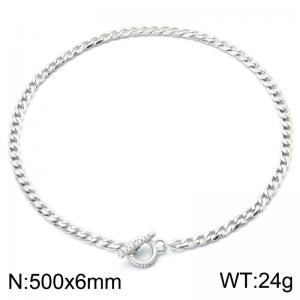 Stainless Steel Necklace - KN302609-Z