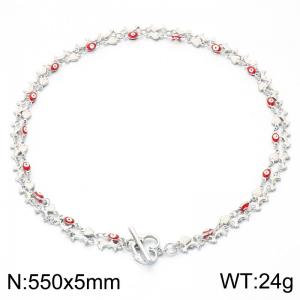 Stainless Steel Necklace - KN302622-Z