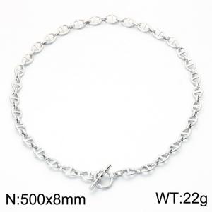 Stainless Steel Necklace - KN302624-Z