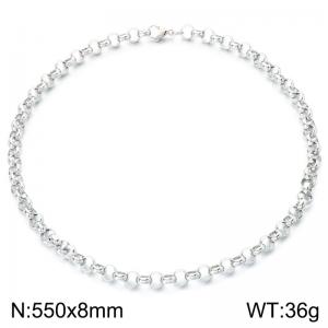 Stainless Steel Necklace - KN302675-Z