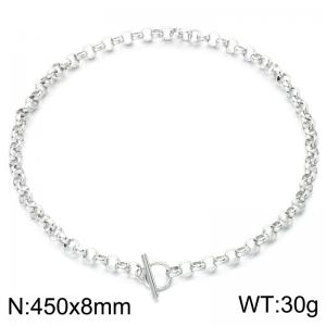 Stainless Steel Necklace - KN302683-Z