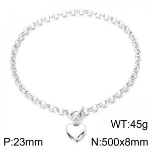 Stainless Steel Necklace - KN302693-Z