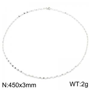 Stainless Steel Necklace - KN302732-Z