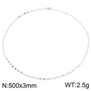 Stainless Steel Necklace - KN302733-Z
