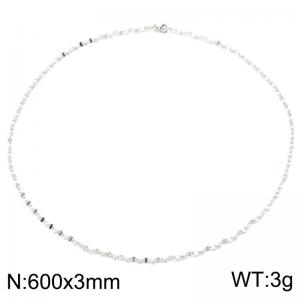 Stainless Steel Necklace - KN302735-Z