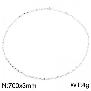 Stainless Steel Necklace - KN302737-Z