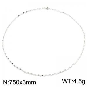 Stainless Steel Necklace - KN302738-Z