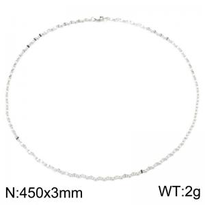 Stainless Steel Necklace - KN302746-Z