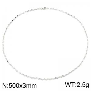 Stainless Steel Necklace - KN302747-Z