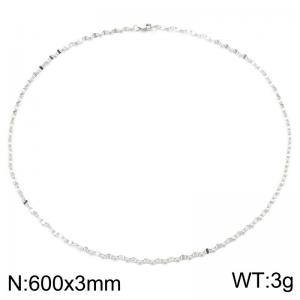 Stainless Steel Necklace - KN302749-Z
