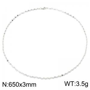 Stainless Steel Necklace - KN302750-Z