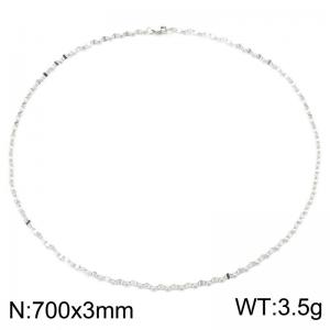 Stainless Steel Necklace - KN302751-Z