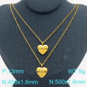 Stainless Steel Necklace - KN302878-Z