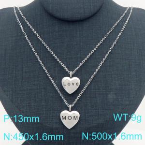 Stainless Steel Necklace - KN302879-Z