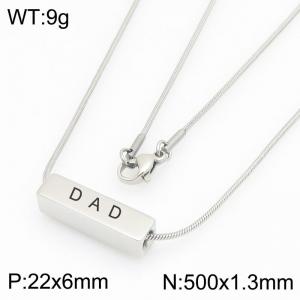 Stainless Steel Necklace - KN302891-Z